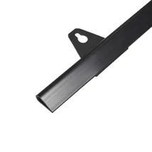 21 cm Becsúsztatós műanyag posztersín fekete