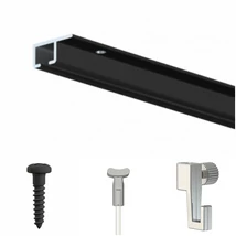 Mennyezeti képakasztó sín